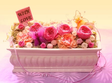 ♡.♡HAPPY VALENTINE's DAY ♡.♡ - gift, flower, kove, vasr