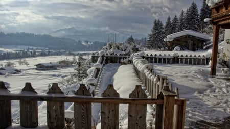 *** Beautiful winter *** - house, winter, nature, snow