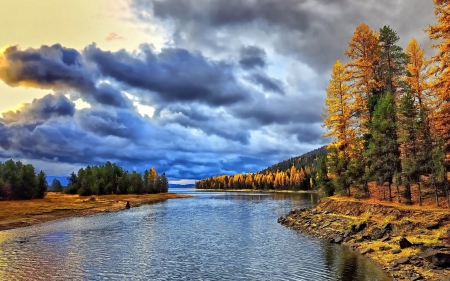 *** Autumn river *** - nature, fall, autumn, river