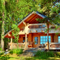 house in the forest