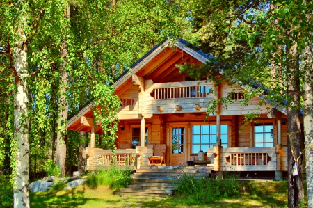 house in the forest