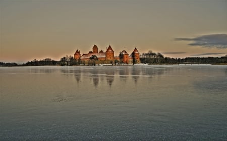 Trakai castle - lithuania, lietuva, castles, trakai, castle, trakai castle