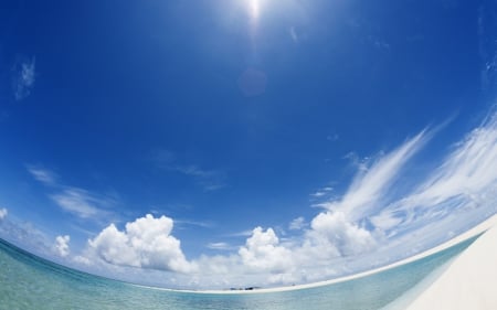 Japan Okinawa sky beach - nature, beaches, sky, japan, okinawa