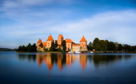 Trakai Castle - lithuania, lietuva, castles, trakai, castle, trakai castle