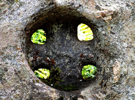 Ancient cross in stone. - nature, others, stones, history