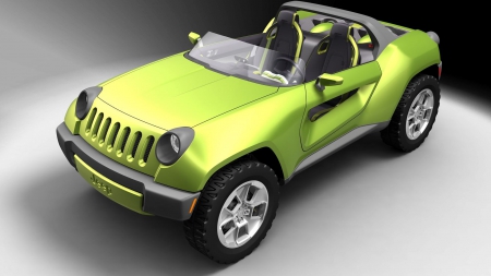 2008 Jeep Renegade Concept Car - renegade, cars, jeep, concept