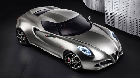 Alfa Romeo 4C Concept Car - Cars, Concept, Alfa Romeo, 4C