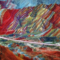 RAINBOW MOUNTAINS