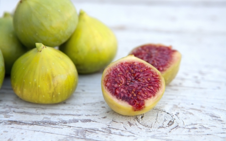 Figs - food, ripe, sweet, figs, green, macro, fig, fruit, fruits