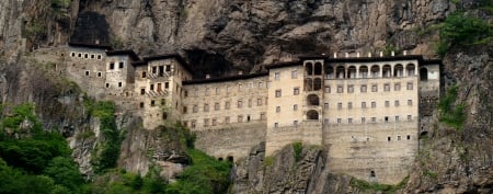 Sumela Monastery, Trabzon - trabzon, sumela monastery, rest, rock monastery, turkey, altindere national park