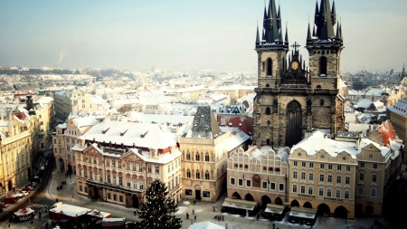 Prague, Czech - city scapes, prague, travel, city, architecture, czech, old, old town