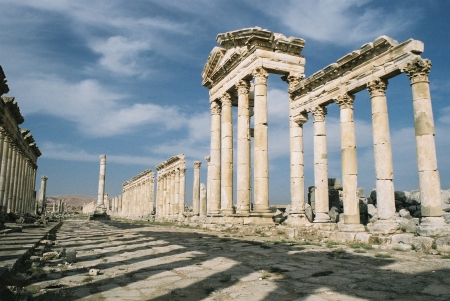 Syrian Ruins - travel, ruins, architecture, anciant, syrian, old