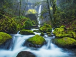 Elowah falls in Oregon