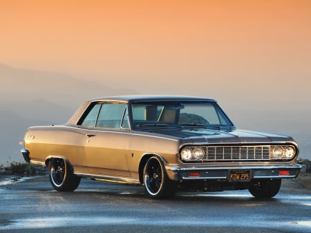 1964-Chevelle - classic, bowtie, 1964, gm