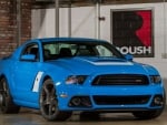 Grabber Blue Roush Mustang