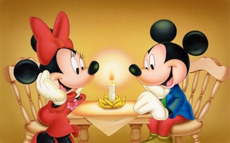 Mickey and Minnie - Mickey, and, disney, Minnie