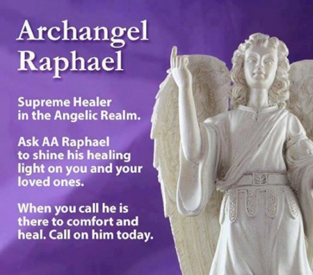 Archangel Raphael - angel, archangel, raphael, heaven