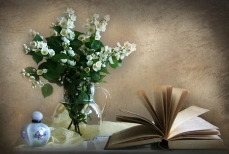 *** Still life *** - flowers, jasmine, flower, nature