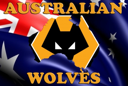 Australian Wolves - wwfc, wallpaper, screensaver, soccer, wolves, wolverhampton wanderers, flag, australian, aussie, fc, football, australia