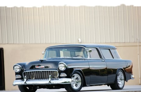 1955-Chevy-Nomad - classic, bowtie, wagon, gm