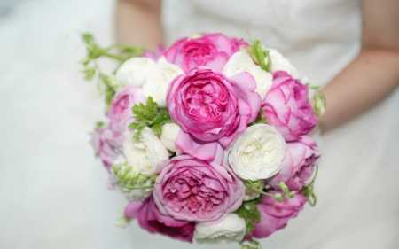 Bouquet - flowers, bouquet, bride, rose