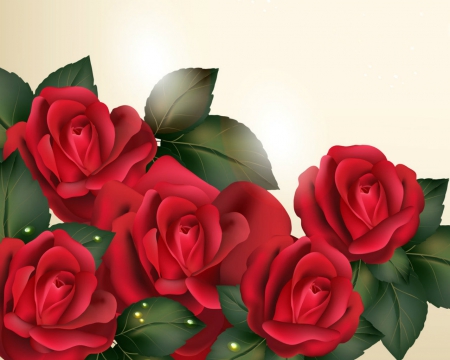 Red rose - flowers, red rose, petals, bloom