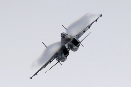 Sukhoi Su-35 - sukhoi su 35, russian air force, jet fighters, jets