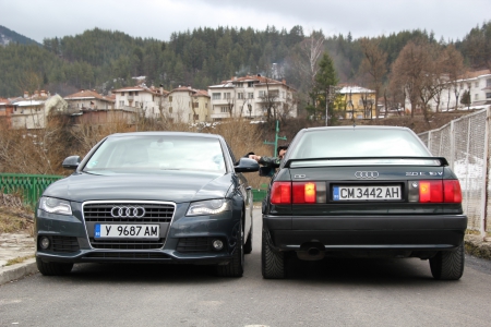 audi friends - audi, 80, a4, nice