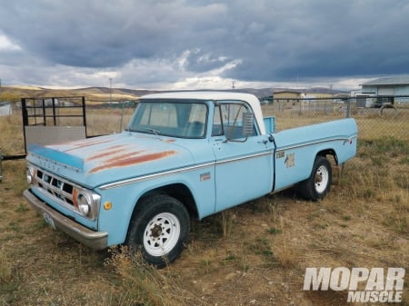 1969 Dodge W-200 - Pickup, Rust, Mopar, Classic