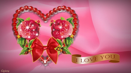 I LOVE YOU - heart, i, Day, Valentines, love, you