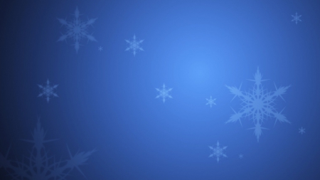 snowflakes - winter, snowflake, snowflakes, blue