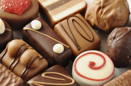 Desserts - chocolate candy, sweets, candies, desserts, sweet, candy, dessert, brown, chocolate