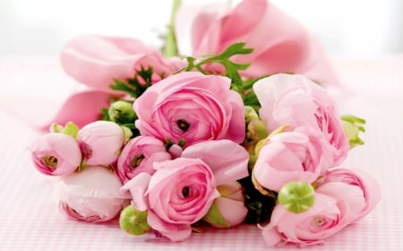 ~ ♥ღ Pink Roses Bouquet ღ♥ ~