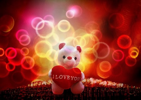 *AlwAys LOvE YOu* - love four seasons, always, pretty, happy, attractions in dreams, beloved valentines, holidays, love, abstract, teddy bear, creative pre-made, glowing, lovely, macro