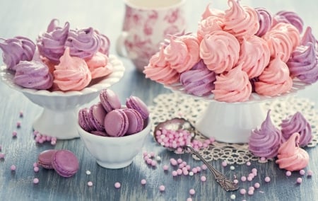 Sweets - sweets, pink sweet, pink, baking, sweet, frosting