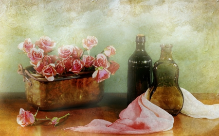 *** Still life *** - flowers, flower, roses, nature