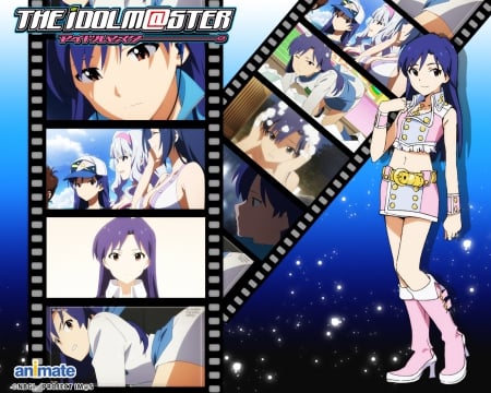 chihaya - chihaya, anime, girl, cartoon