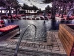 resort pool in the bahamas hdr