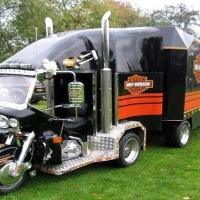 Custom Harley Hauler