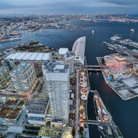 Yokohama At Dusk