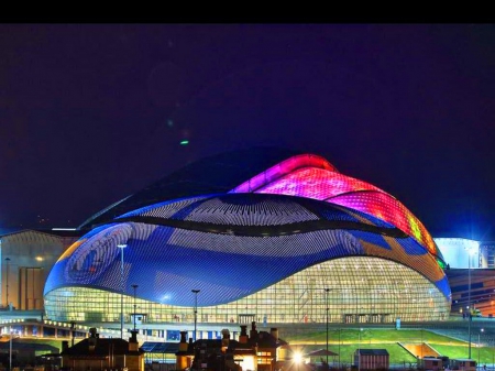 Ice Dome Sochi - olympics, building, 2014, russia, ice dome