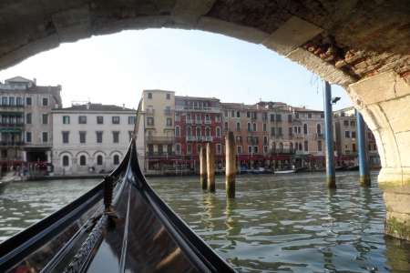 in venice - canal, italy, boat, river