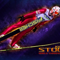 Kamil Stoch - two-time gold medalist at the Winter Olympic Games Sochi 2014