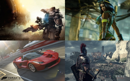 xbox one - xbox one, forza, ryse, titanfall