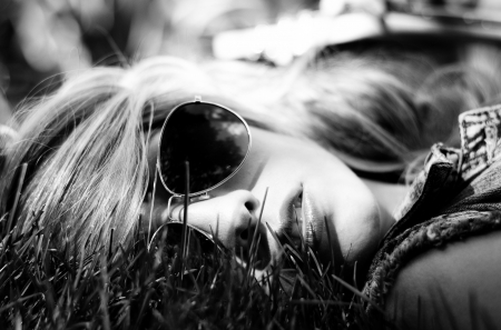 Women - lay, shades, model, Women