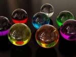 Glass marbles