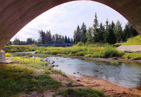 Amata river. - nature, summer, rivers, others