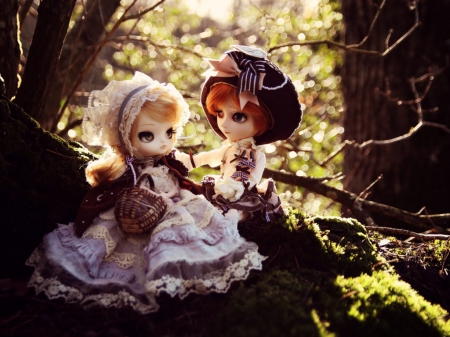 Cute dolls - toys, girls, cute, dolls