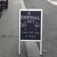 pub sign