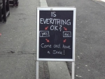 pub sign